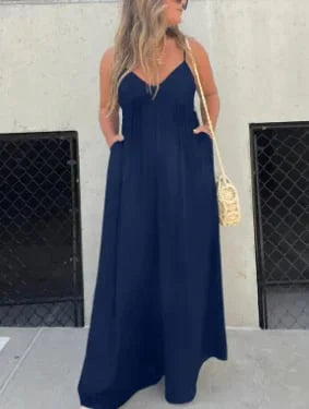 Mara - V-Neck Jumpsuit