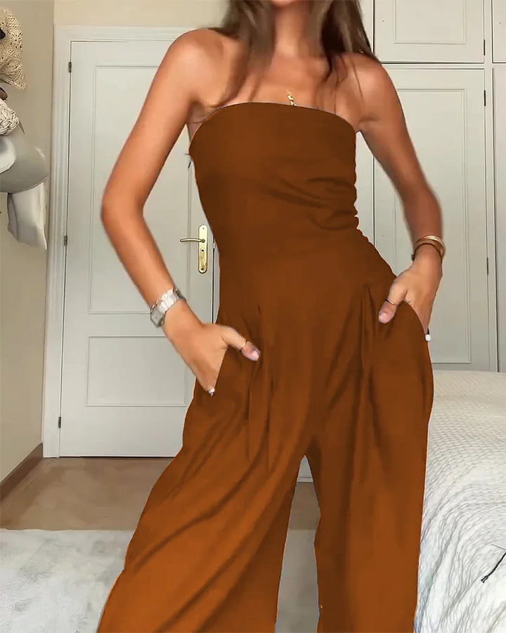 Lily - Elegant Tube Jumpsuit