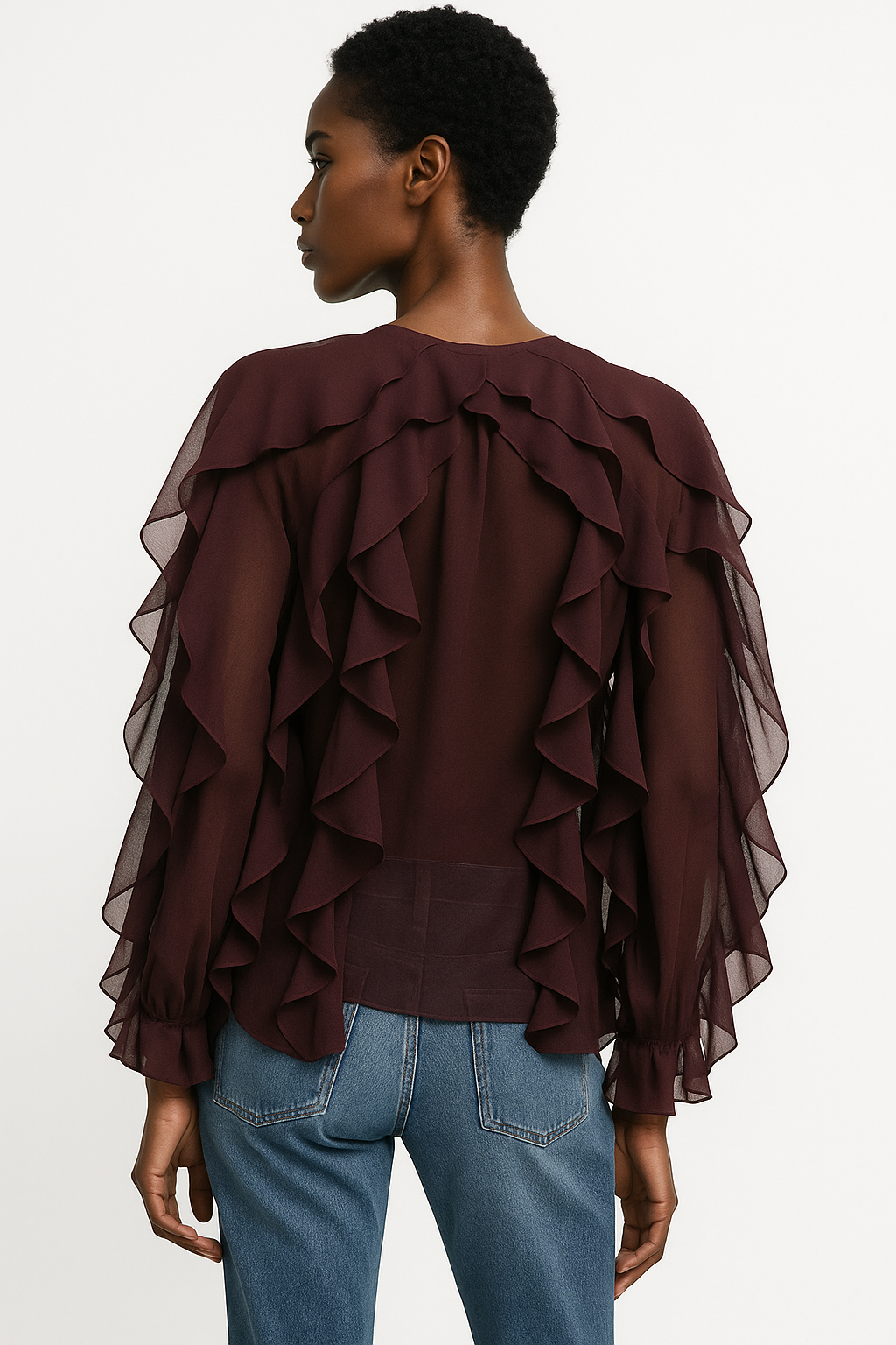 Layered Vintage Blouse