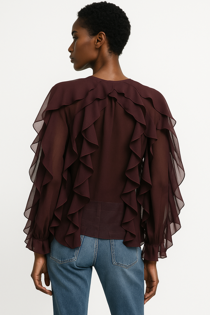Layered Vintage Blouse