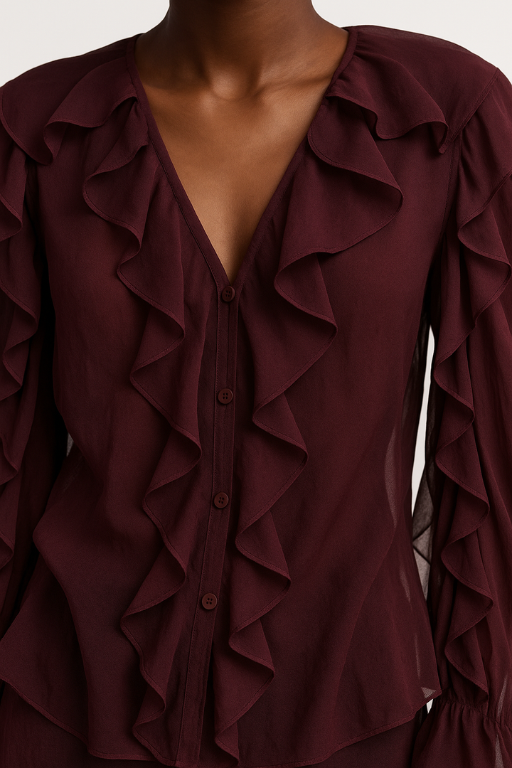 Layered Vintage Blouse