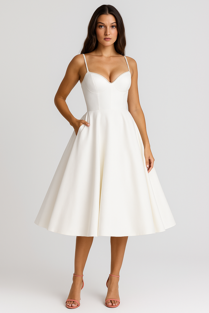 A-line Midi Dress