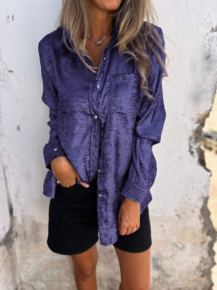Maya - Elegant Long Sleeve Blouse