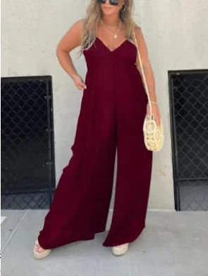 Mara - V-Neck Jumpsuit