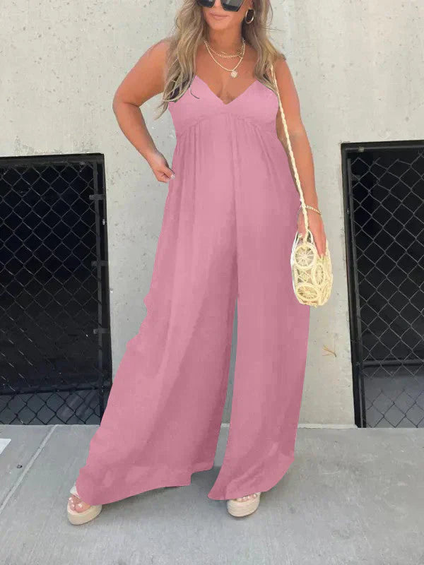 Mara - V-Neck Jumpsuit