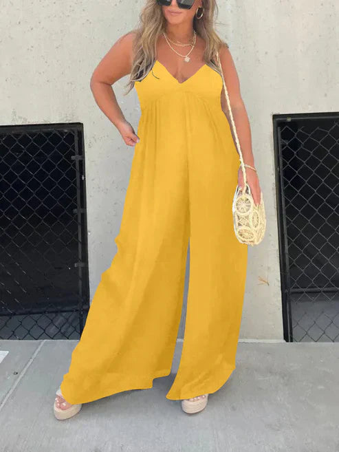 Mara - V-Neck Jumpsuit