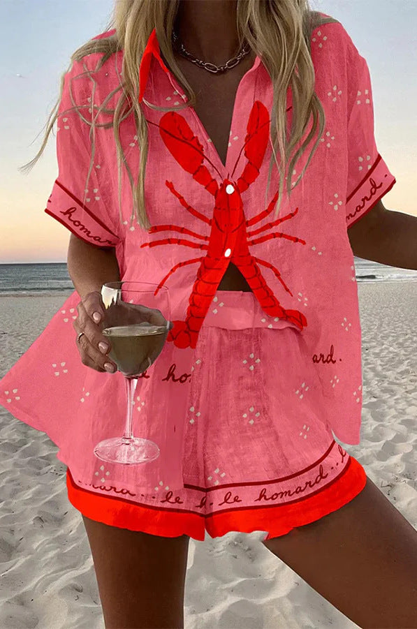 Manelle Linen Short Set