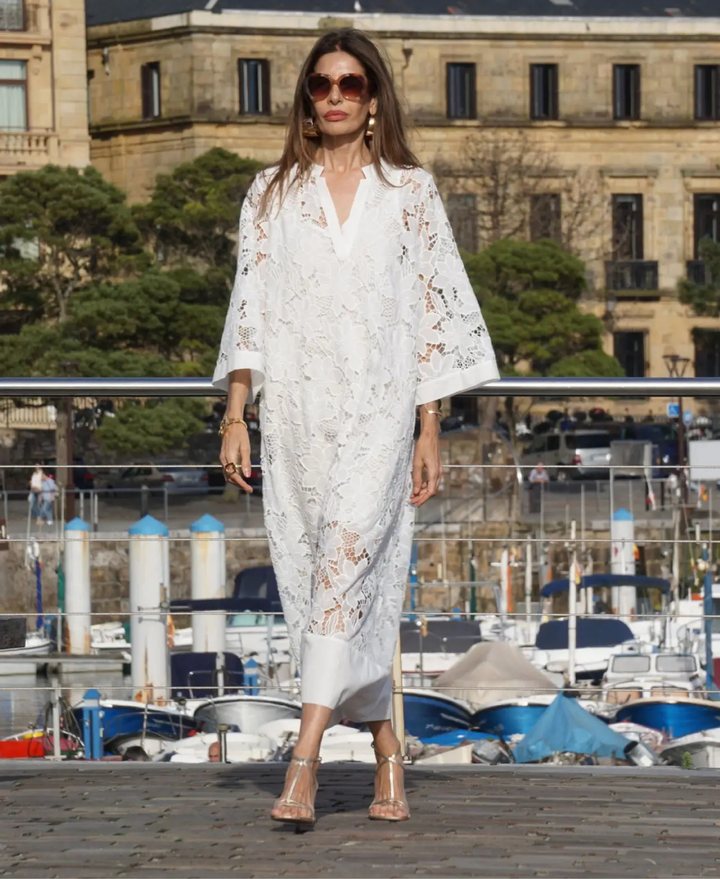 Dahlia Embroidered Dress