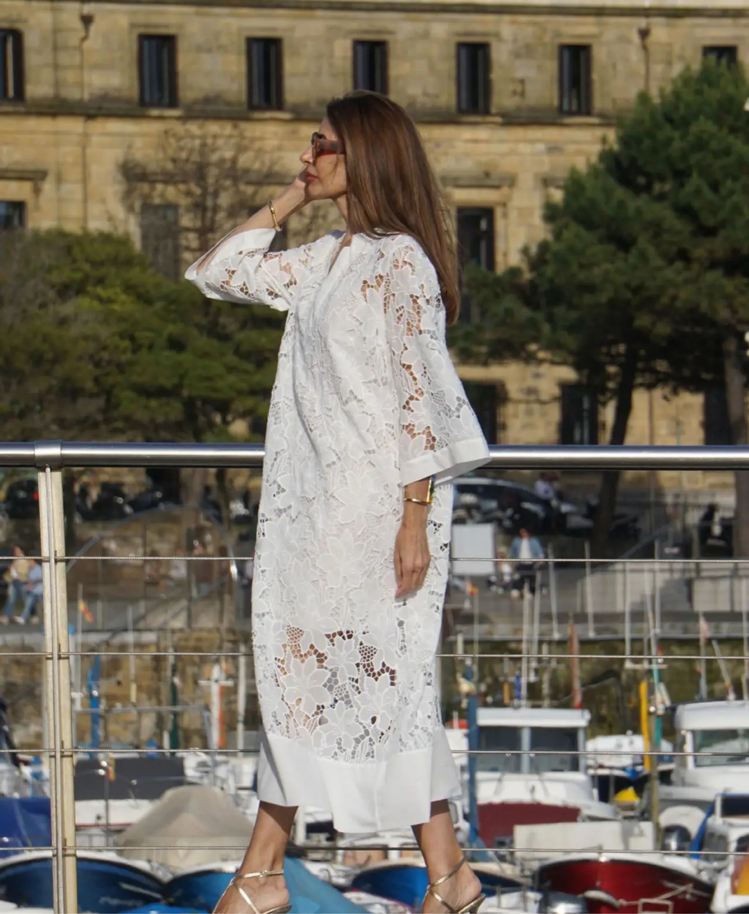 Dahlia Embroidered Dress
