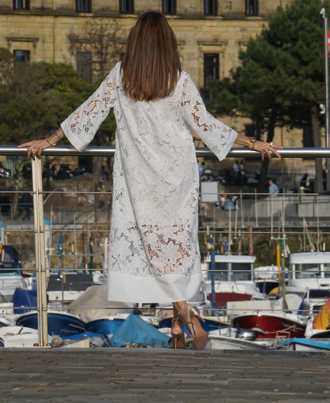 Dahlia Embroidered Dress