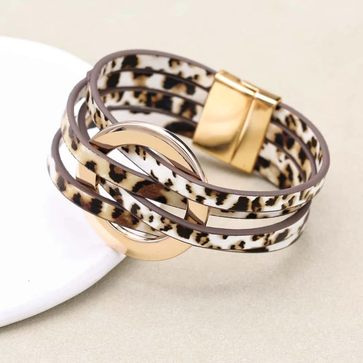 Boho Luxe Wrap Bracelet – Magnetic Elegance
