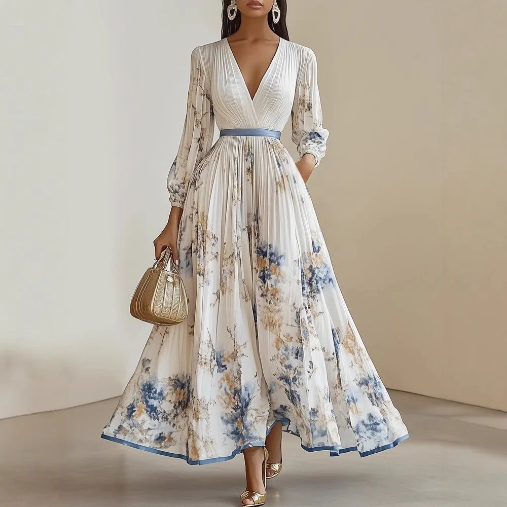 Islana  Watercolour Maxi Dress