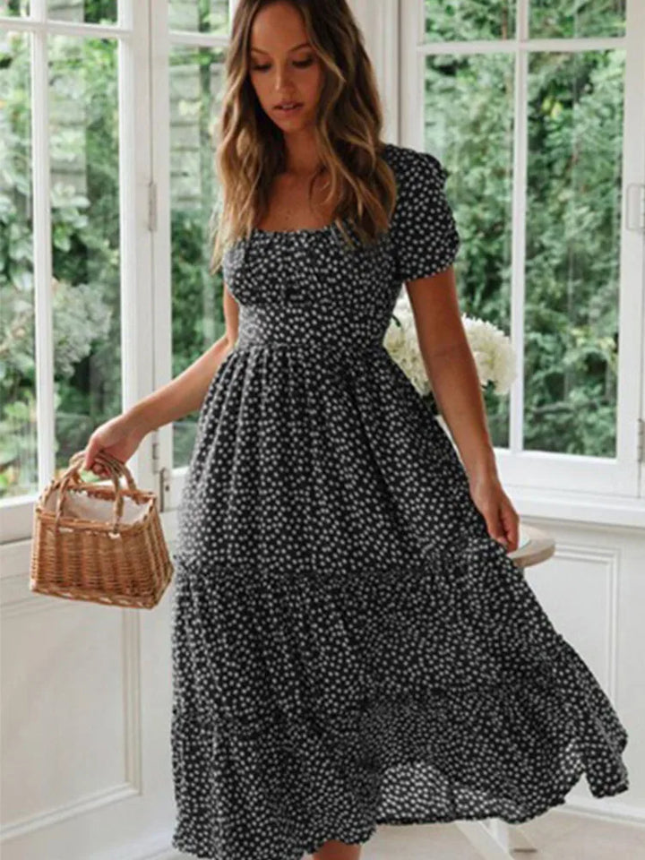 Ava – Tiered Summer Midi Dress