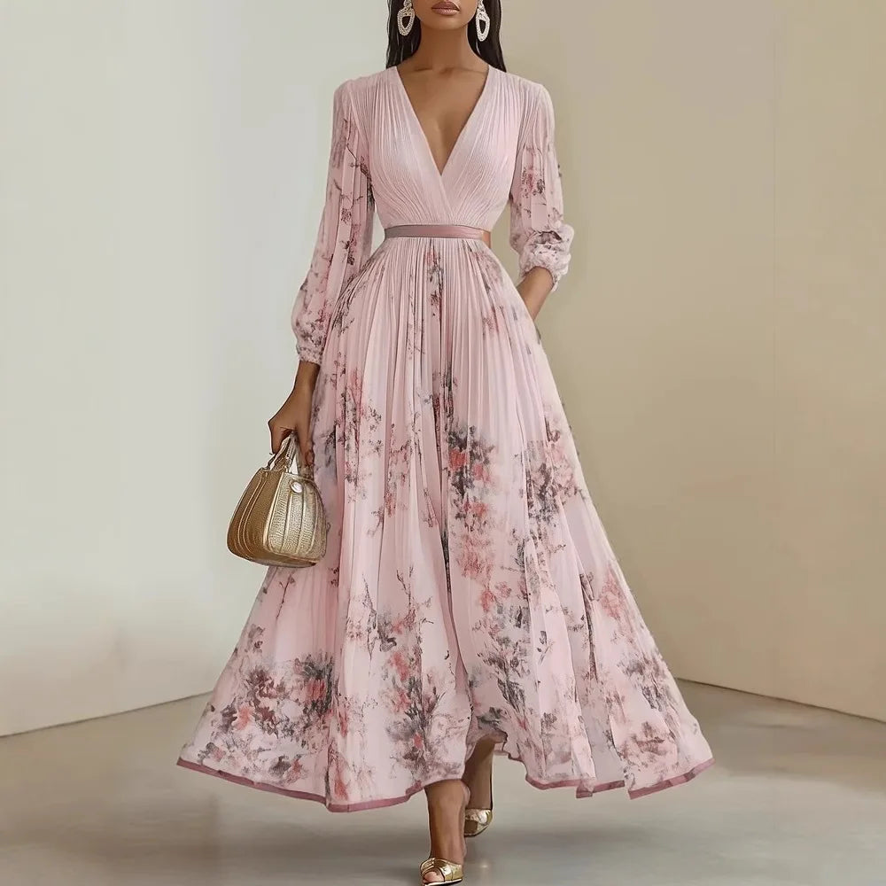 Islana  Watercolour Maxi Dress