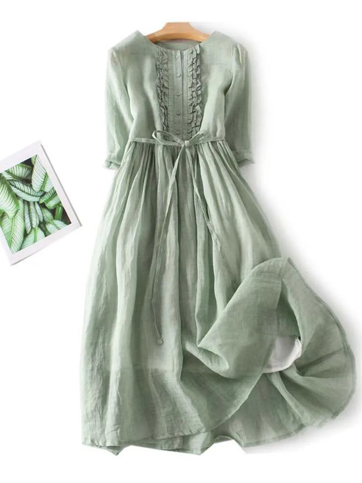 Milou - Stylish Linen Dress