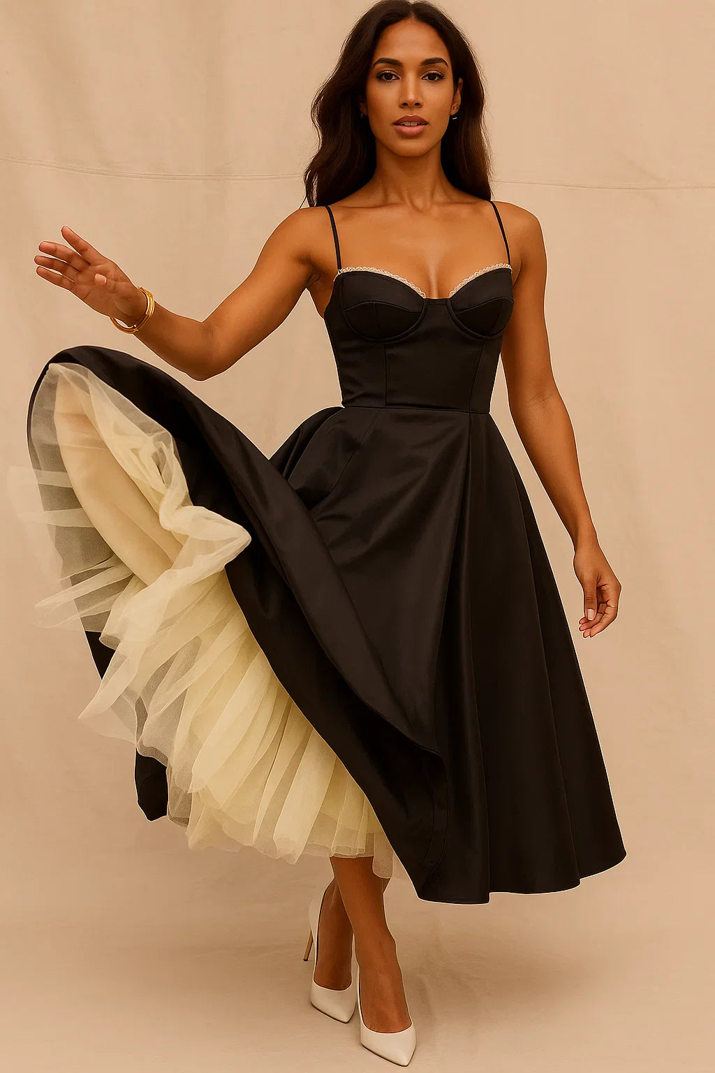 A-line Midi Dress