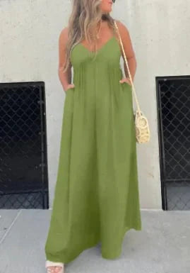 Mara - V-Neck Jumpsuit