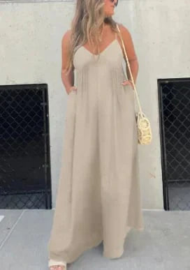Mara - V-Neck Jumpsuit