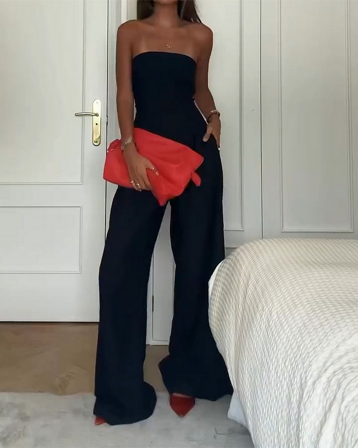 Lily - Elegant Tube Jumpsuit