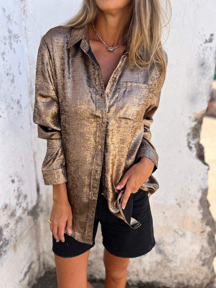Maya - Elegant Long Sleeve Blouse