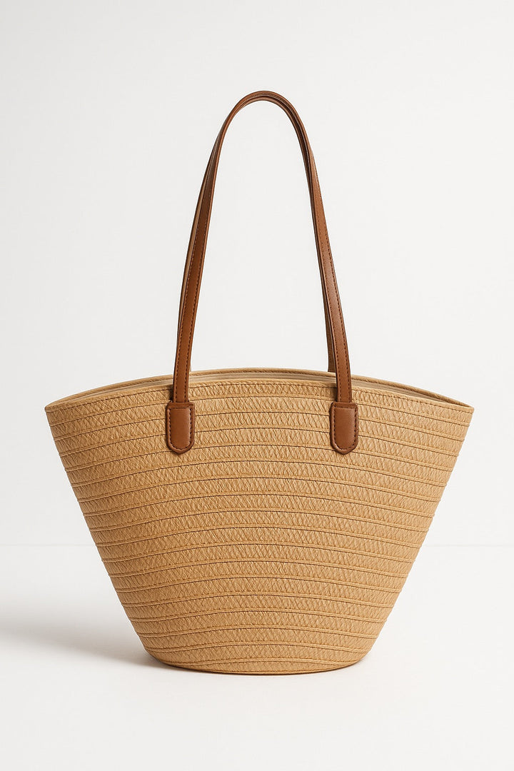 Straw Shopper Bag