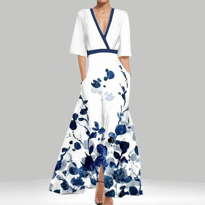 Lila - Elegant Wrap Dress